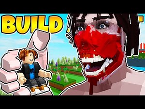 The Scariest Titan Mech Made In Build a boat!