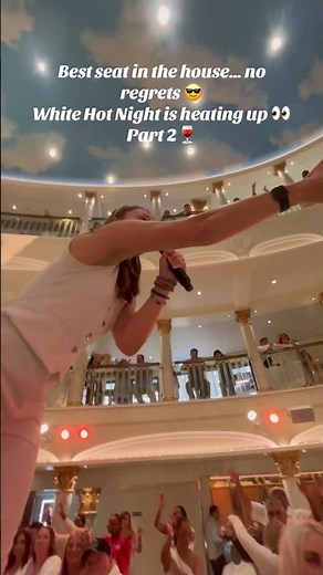 Carnival Firenze White Hot Night Party 🛳️🔥 (Part 2) #cruiseship #travel #party #march2026