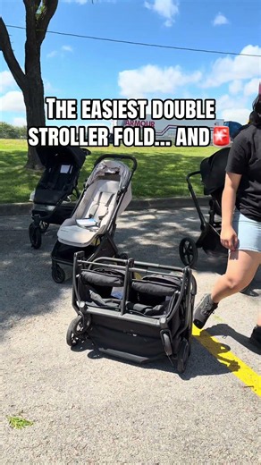 this double stroller fold will surprise you… and it’s on sale in Jake 🚨