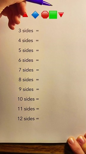 Exploring Different Shapes in Math