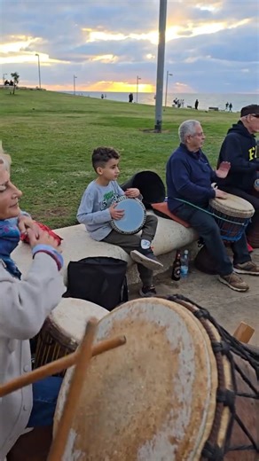 Drum Circle Explosion at Sunset – Pure Rhythm & Energy