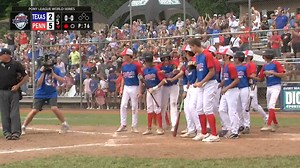 HIGHLIGHTS: Washington County, PA holds on and eliminates Palmview, TX, 6-5, despite a late rally by Palmview. | PONY World Series