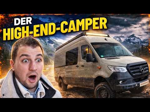 Adrian von Monstervan aus Fehmarn baut WOHNMOBIL KASTENWAGEN der Superlative Sprinter CAMPERVAN 2026