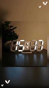 Modern 3D LED Digital Clock – desk বা wall এ use করুন। Large easy-read display তে time, date & temperature। 3 brightness level, alarm & snooze, 12/24h mode। USB powered, battery memory। Home, kitchen, office décor এর জন্য perfect! Hashtags: #DigitalClock #LEDClock #AlarmClock #ModernClock #HomeDecor #OfficeEssentials #KitchenStyle #3DClock #SmartLiving #GiftIdea | Fly Fanush