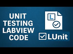 LUnit for Unit Testing LabVIEW Code