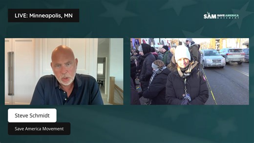 Join us today at 4:30 pm ET | The Warning with Steve Schmidt