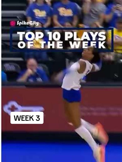 Week 3 College Volleyball Top 10 Plays
