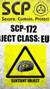 SCP-170 - SCP-180 LABELS