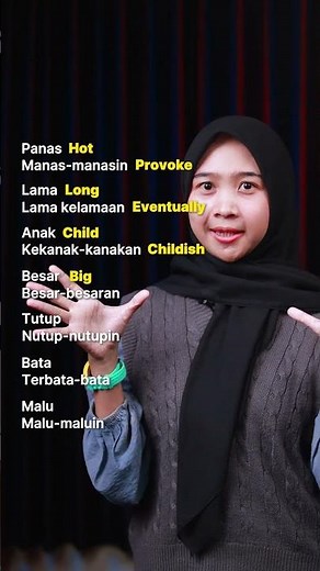 OH THIS IS ENGLISH REPEATED WORDS | SHORTS - Kampung Inggris LC