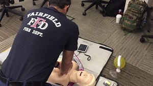 This week your Fairfield Firefighters are attending a High Performance CPR Resuscitation Academy. We are excited about the content learned and looking forward to bringing the materials back home to train the rest of the department. | Fairfield Fire Department