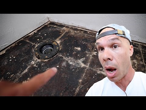 Can you TILE OVER this Black LINOLEUM RESIDUE???