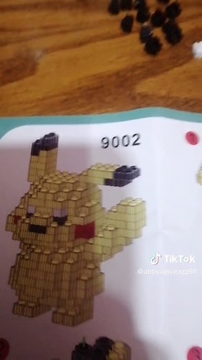 Magic block pikachu #pokemon #pikachu #magicblock #manualidad