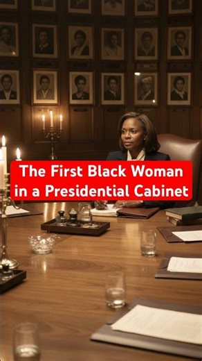 The First Black Woman in a Presidential Cabinet