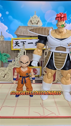 Krillin S.H. Figuarts comparing sizes with Goku and many more #goku #broly #shfiguarts #dragonball