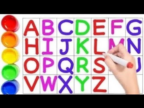 Learn abcd alphabets, numbers counting 123, shapes for kids & Toddlers | abc phonics, count 1 to 02
