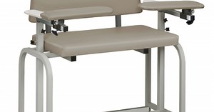 Lab X Series, Extra-Wide and Extra-Tall, Blood Drawing Chair with…