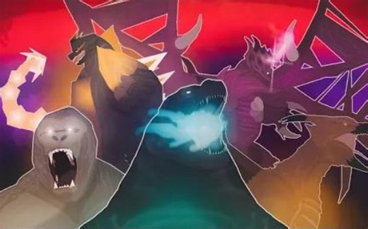 『油管搬运/对决动画』Godzilla VS Destoroyah FINALE | Animation