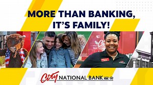 City National Bank has been serving the Lawton community since 1901. Over the years we have expanded our services to meet the growing needs of our customers. We are celebrating 123 years of service to our now 41 branches across the state of Oklahoma and in Wichita, Kansas. We are thrilled to be a part of all of these communities and look forward to serving you! Because at City National Bank, it's more than banking, it's family! #cnb1901 #bank #since1901 #banking #family | City National Bank & Tr