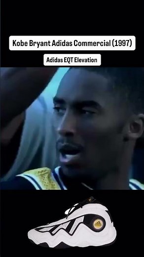 Kobe Bryant 1997 Adidas commercial for the Adidas EQT Elevation #kobebryant #shorts