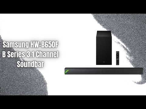 Samsung HW-B650F Soundbar Review | 3.1 Channel DTS Virtual:X Home Theater System!