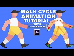 Walk Cycle Animation Tutorial in After Effects with Duik Bassel