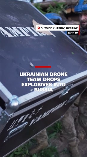 The "Code 9.2" drone unit, from the 92nd assault brigade, are moving into a new launch position from where they are about to conduct a rare and potent mission: flying drones into Russia and dropping mines onto key roads inside enemy territory. CNN's Nick Paton Walsh shows how a Ukrainian drone team works tirelessly to send explosive payloads into Russian territory. https://cnn.it/4aCpmeQ | CNN