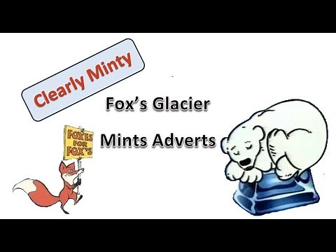 (1980s-2000s) Fox's Glacier Mints Sweet Advert Compilation