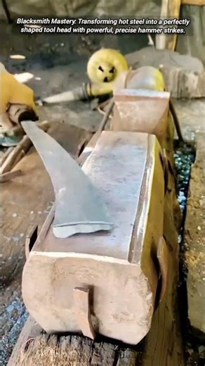 Amazing Craftsmanship: Hammering Hot Metal into a New Axe