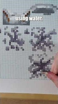 Painting the SUSPICIOUS GRAVEL (part 2!) in Minecraft! #minecraft #texturepack