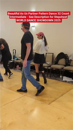 Beautiful As Us Partner Pattern Dance to Music