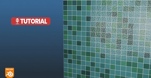 How to make a procedural tile material in Blender 4.0