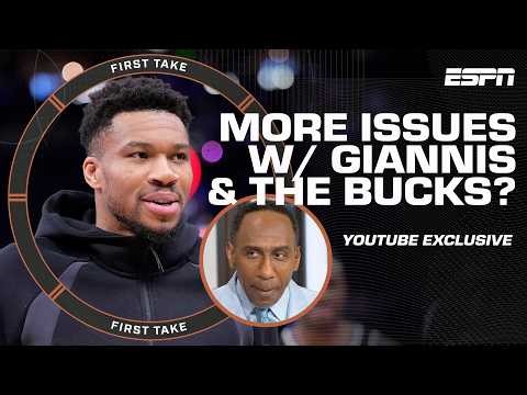 Stephen A. APPLAUDS Giannis amidst issues with the Milwaukee Bucks 👏 | First Take YouTube Exclusive