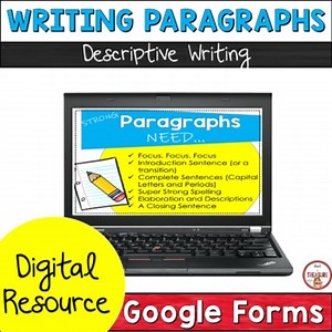 Digital Writing Descriptive Paragraphs
