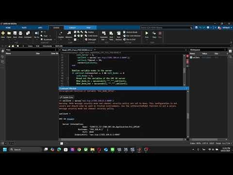 Test config matlab and plc sim advanced (Can connected)
