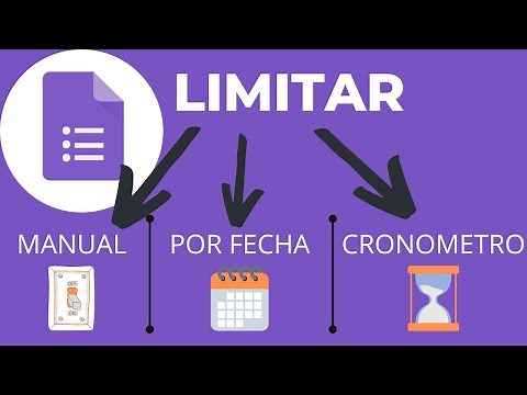 📅 3 WAYS to set a LIMIT in GOOGLE FORMS ⏰ - Updated 2021