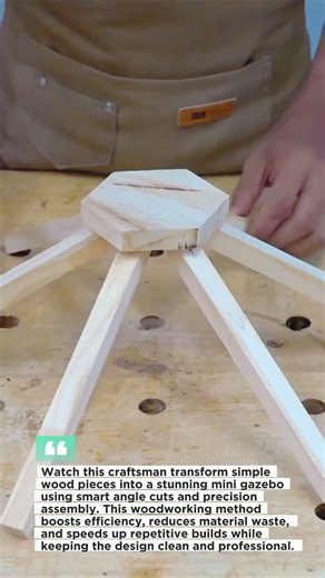 Wooden Gazebo Build Looks Impossible,Until You See the Final Result