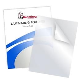 5mil Matte Clear Letter Size Laminating Pouches - 100pk