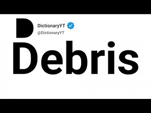 Debris Synonyms | Thesaurus | Similar Words