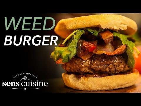 Leckerer WEED BURGER!