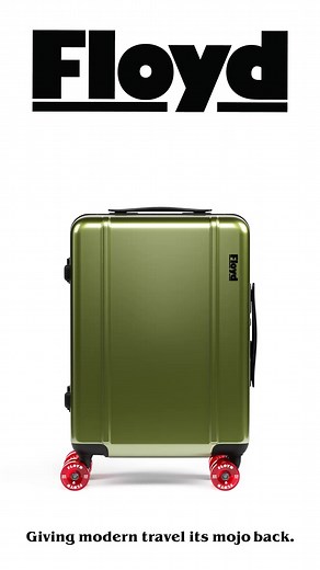 Style for days. Guaranteed for life💥 Travelers crave it, Floyd makes it: a unique and distinctive look. The sleek travel cases embody individuality and innovation as they carry the spirit of California's 70s skateboard culture into the present. | FLOYD