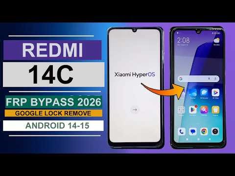 Redmi 14C Android 14 | FRP Bypass Without PC | Redmi 14c Frp Unlock 2025 | NEW Method | 100% Working