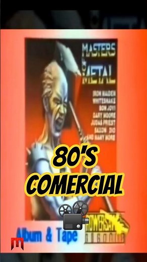 Do you remember WHEN commercials were SO metal? 💥