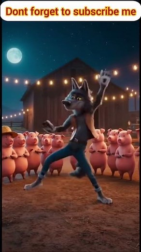 Wolf Dancing #funnyvideo