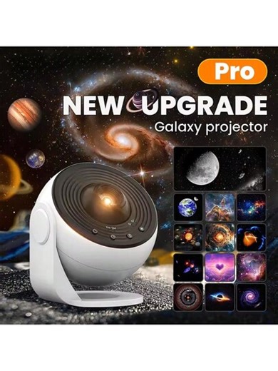 Star Projector Galaxy Light 13 In 1 Planetarium Galaxy Projector, 360° Rotating Space Projector With Solar System For Bedroom Ceiling Starry Sky Night Light Lamp For Adults, Home Theater | SHEIN