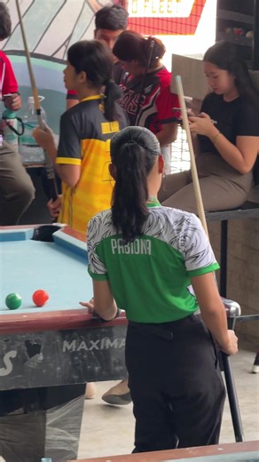 NDMU UWEEK BILLIARDS 8&9 BALL WOMEN (DOUBLES) - FIRST🥇 ps: not bad for first timer😄 #fyp #billiard #8ball #9ball