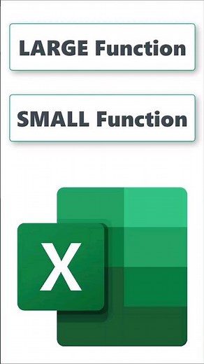 Large and Small Functions in Excel