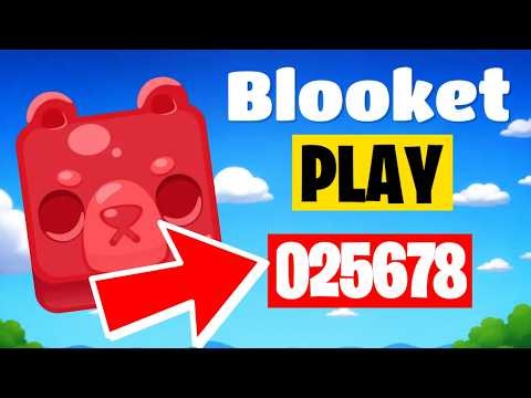 BLOOKET LIVE! JOIN NOW CUSTOM CODES