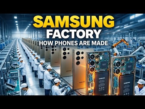 INSIDE SAMSUNG How Smartphones Are Made From Scratch!