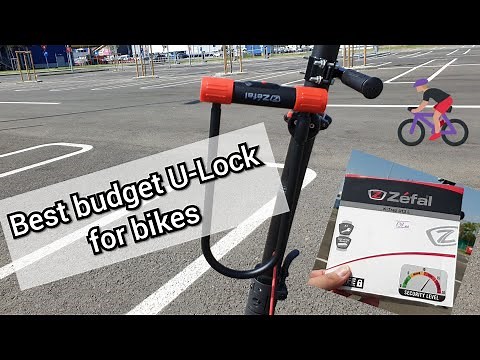 Zefal K-traz U13L - best budget U-lock for any bike or scooter