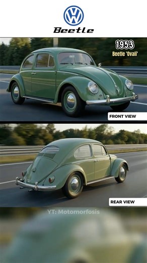Volkswagen Beetle Evolution: 1938 - 2019! 🐞✨